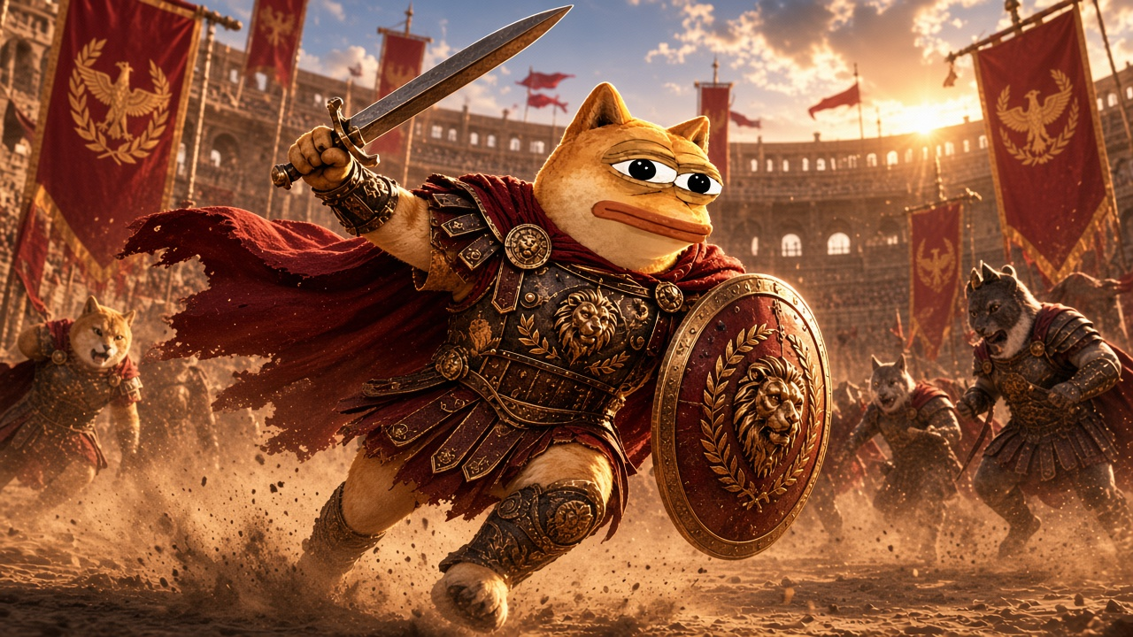 Dopeus Maximus charges through the Colosseum